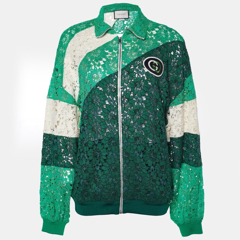 GUCCI｜JACKETS (747061 XJFU0 1043) Jacket with logo GUCCI 747061 XJFU01043 - Ancote
