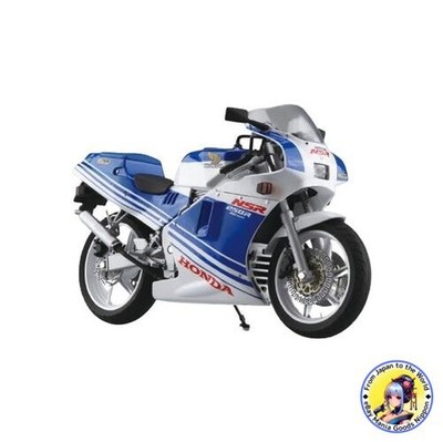 AOSHIMA Skynet 1/12 Finished Model Bike Honda NSR250R '88 Terrablue/Ross White