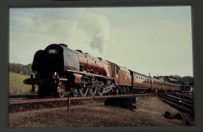 35 mm FARBSCHIENE Schlitten. BRM 259. LMS  CITY OF COVENTRY  6240.  1962