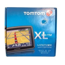 TomTom XL 350 TM CAR GPS 4.3" Lifetime Traffic Maps Edition USA Canada Mexico