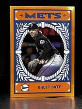 2023 Bowman Chrome - Brett Baty (RC) BA-3 Ascensions Orange Refractor Rookie /25