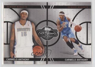 2008 Topps Co-Signers Changing Faces Mismatched 674/899 Carmelo Anthony HOF 05cx