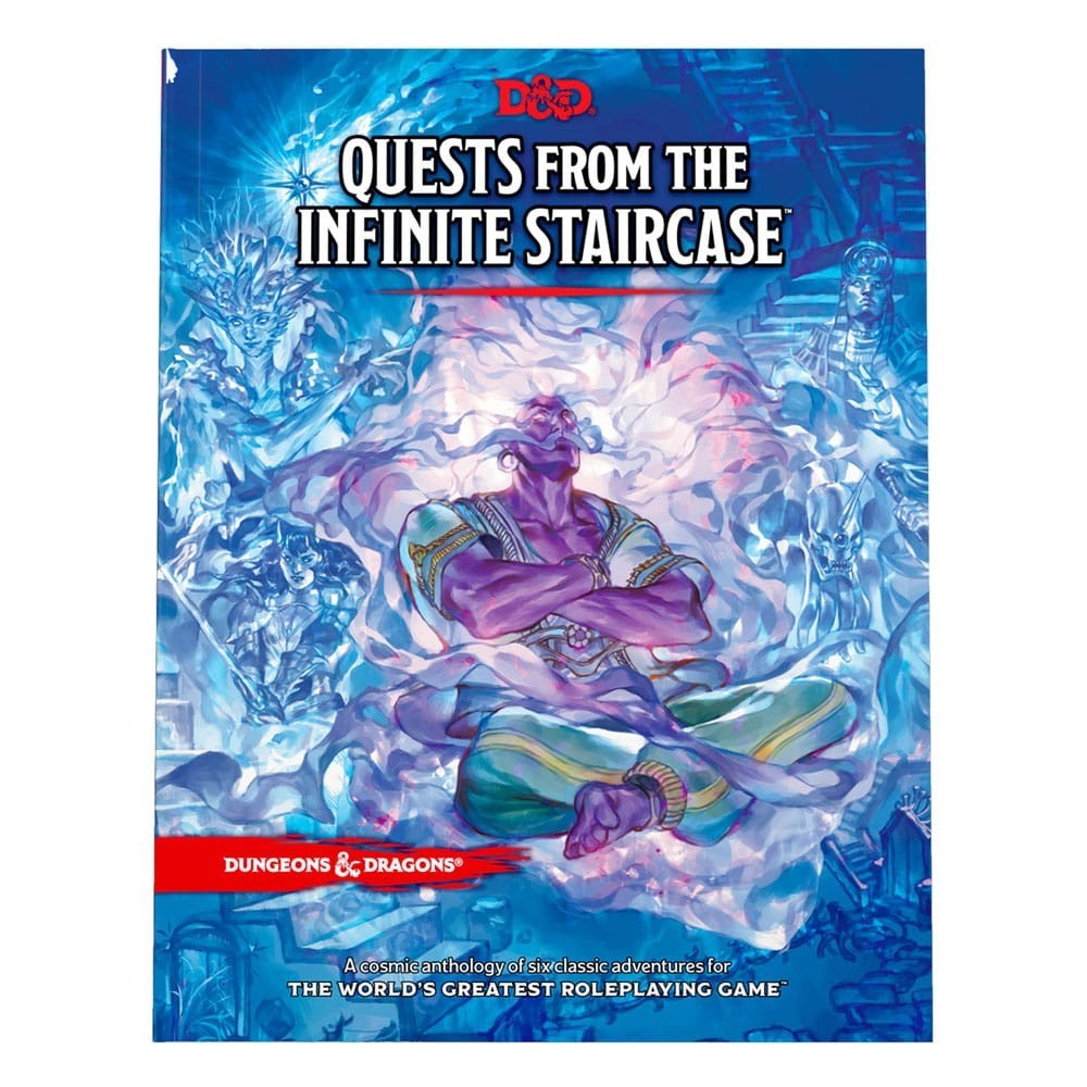 Quests from the Infinite Staircase guide D&D en anglais pour simplifier la préparation MJ