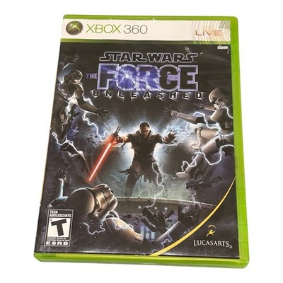 Star Wars The Force Unleashed Xbox 360 Complete CIB Video Game Tested Lucasarts