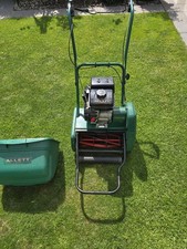 Allett Classic 14L Petrol Cylinder Lawn Mower Grass Collector