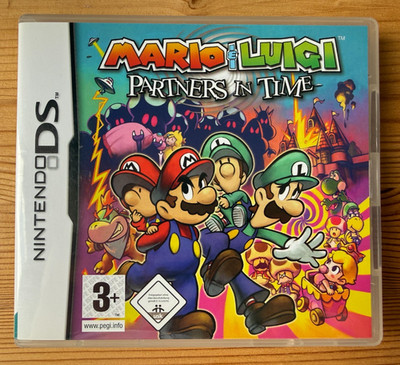 Mario & Luigi Partners In Time (Nintendo DS, 2005) - CIB mit Handbuch