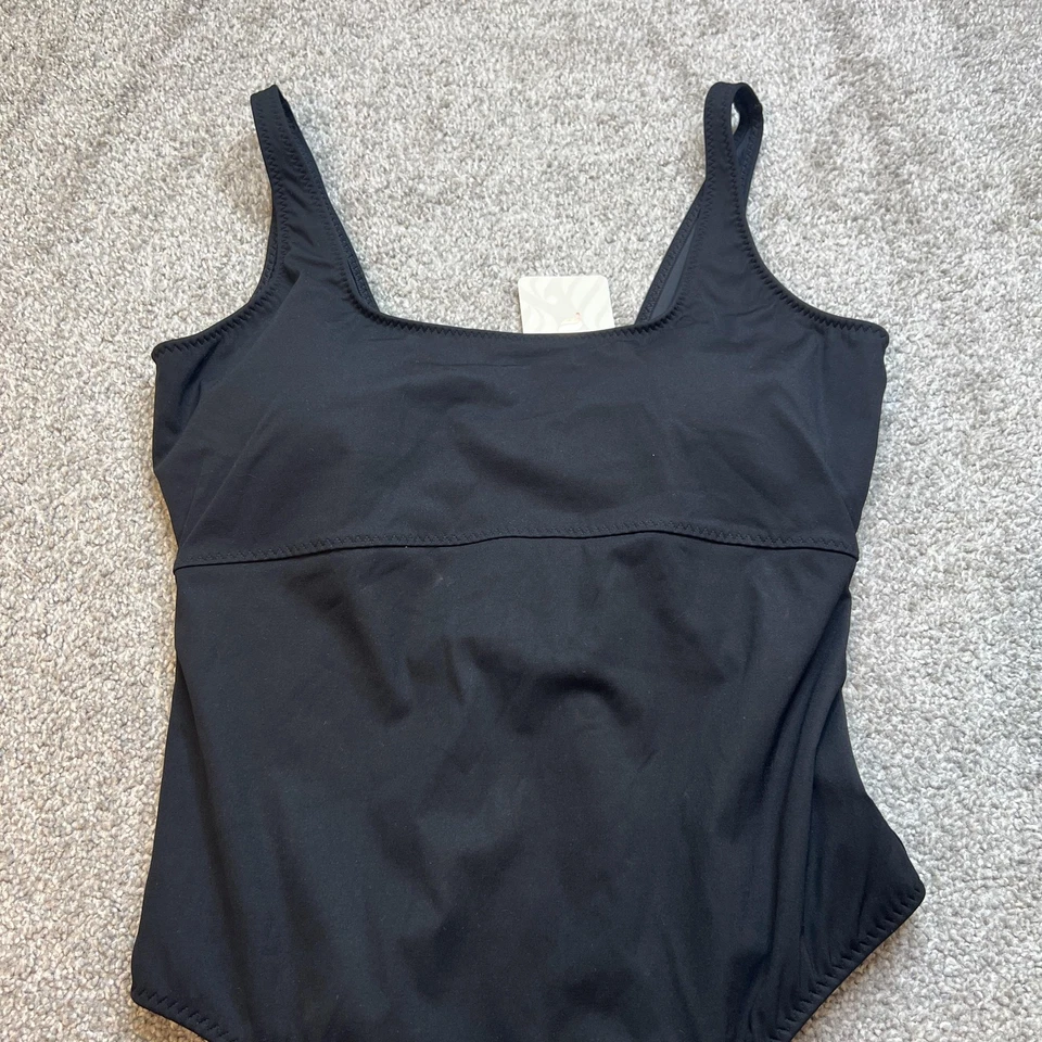 Fabletics Swimsuit Womens XL Black Sunset Scoop One Piece Full Coverage New Tags - Image 3 of 4