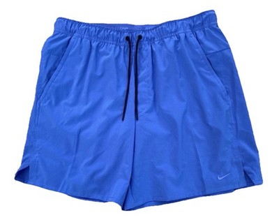 Nike Unlimited 5  Shorts Unlined Pockets Running Blue DV9336-411 Men's sz Large