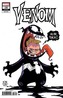 VENOM #18 VARIANT COVER BY SKOTTIE YOUNG NM MARVEL COMICS 2023