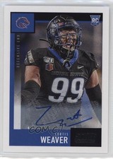 2020 Score Rookies Signatures Curtis Weaver #339 Auto 0q3