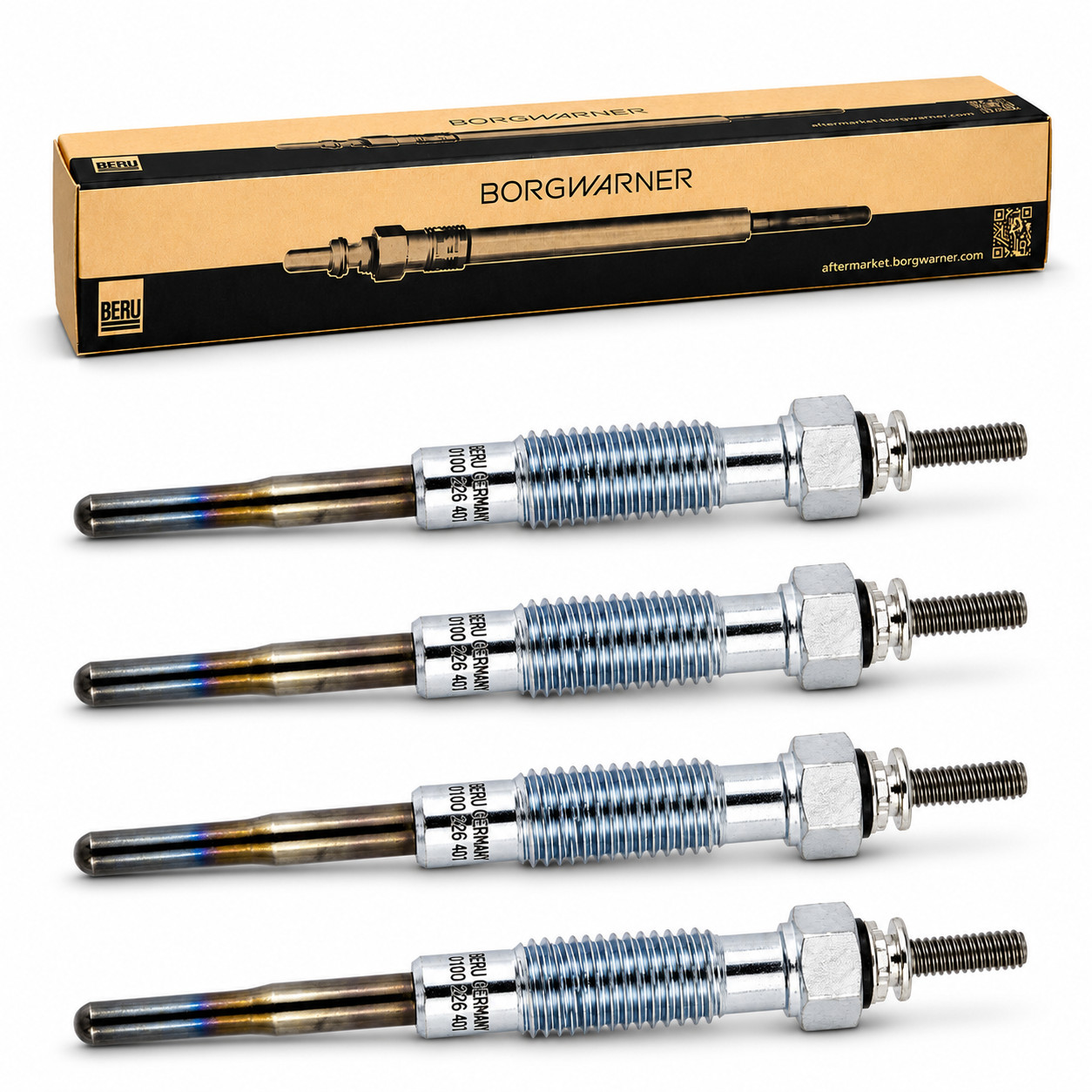 4 Beru GV001 Glow Plug for TOYOTA CRESSIDA LAND CRUISER 2.4D 01.85-05.90