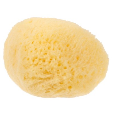 Portable Facial Sponge Yellow Soft Sponge for Face Cleansing and Exfoliating