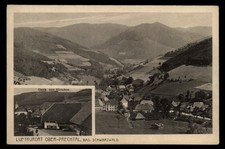 OBERPRECHTAL Elzach * u.a. Gasthaus zum Hirschen u. Totale * sw-AK um 1910/30