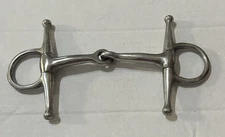 Rare Pony Bit Stainless Full Cheek Slow Twist Snaffle English Bit Horse Tack