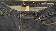 SONOMA Life  Style Fit Mid Rise Demi Bootcut Jeans Size 14