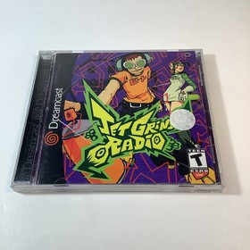 Jet Grind Radio (Sega Dreamcast, 2000) CIB Complete w/ Manual Tested & Working