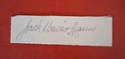 WW2 RAF BATTLE OF BRITAIN HURRICANE PILOT   PENCIL  SIGNED CARD