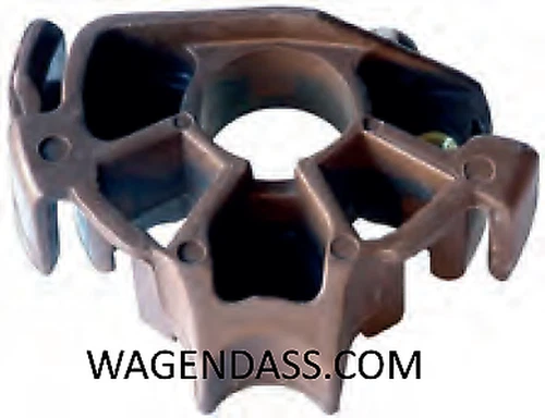 Brush holder for starter Valéo D9E108/D9E123/D9E136/D9E38/D9E68
