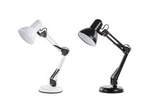 Innoteck Desk Lamp Swing Arm Adjustable Architect Lamp With Base and Desk Clamp