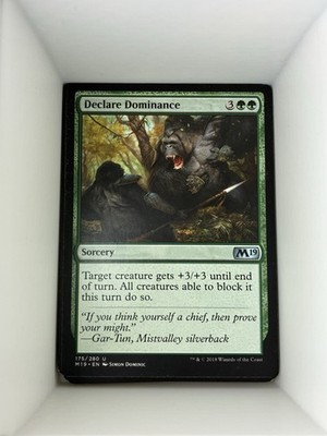 Magic the Gathering MTG Declare Dominance (175) Core Set 2019. M16
