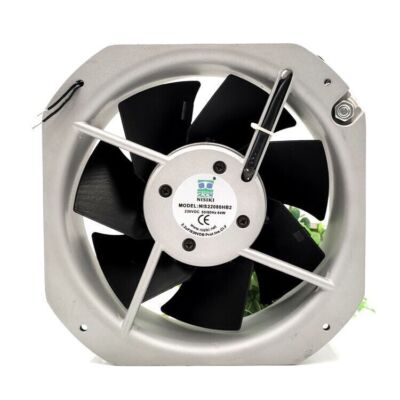 1 PCS  NISIKI Fan NIS22080HB2 AC 220V 22580  22.5CM metal axial flow cooling fan