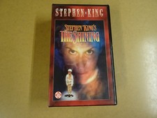 SET OF 2 VHS VIDEO BOX / THE SHINING ( STEPHE...