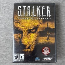S.T.A.L.K.E.R. Shadow of Chernobyl PC Game Disc w/ Original Manual