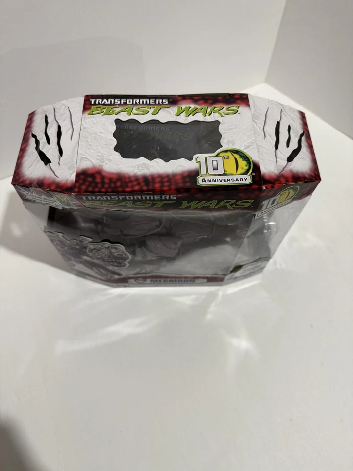 Transformers Beast Wars 10º Aniversario Megatron, 2005 Sin usar, en caja sellada Nuevo Foto 3 de 4