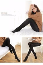 NEW Women Winter Footed Warm Tights Thick Opaque Stockings Pantyhose small