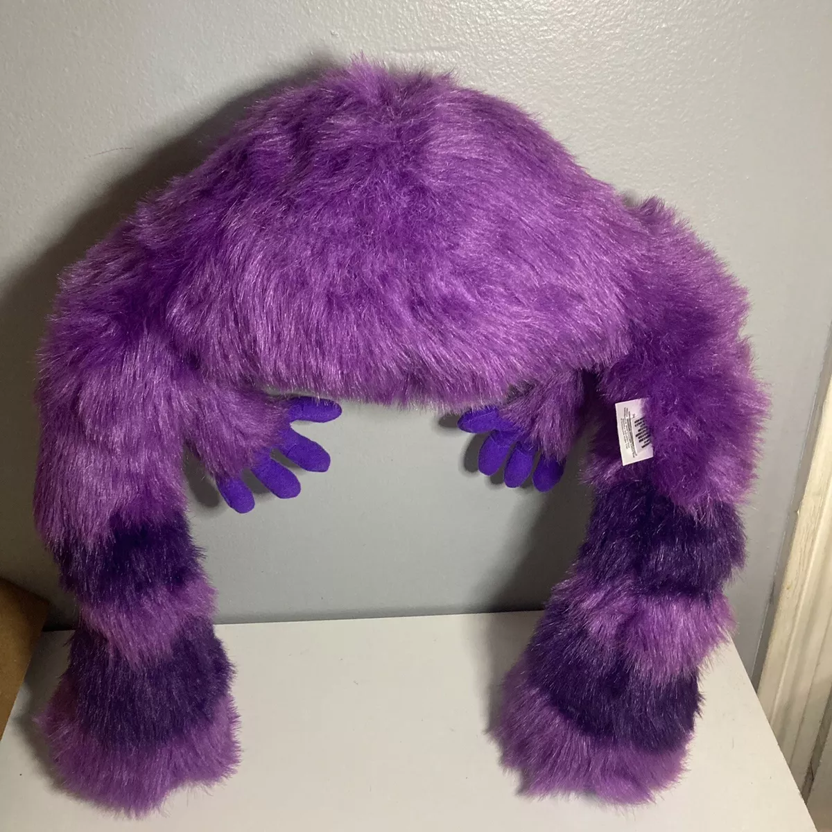 Monsters Inc Monsters University Art Purple Hairy Monster Plush Stuffed  Animal