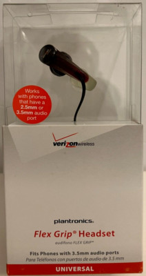 Plantronics Flex Grip Wired Headset by Verizon Model: MX200CAET35 