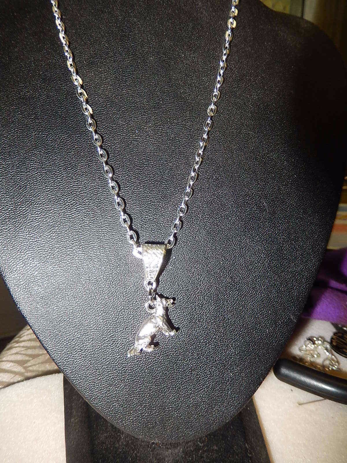 Dog stainless steel necklace Labrado Bichon Alsatian Pug Cav Greyhound