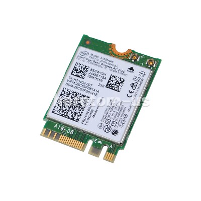 Lenovo Intel Dual Band Wireless AC 3165 3165NGW 433Mbps BT 4.0 00JT497 WLAN Card