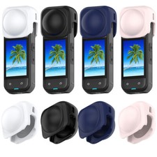 For Insta360 X5/X4 Camera Lens Guard Silicone Protective Case Cover Anti-scratch