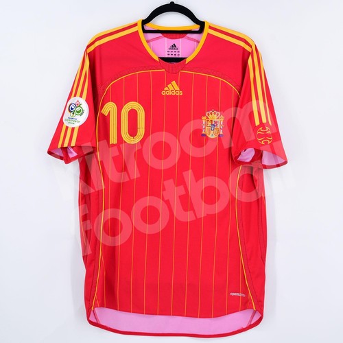 Spain World Cup 2006 Home Shirt #10 REYES Player Issue Formotion L (Very Good... - Picture 2 of 4