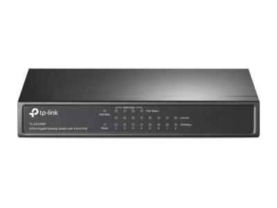 TP-Link TL-SG1008P Managed Gigabit Ethernet 10/100/1000 Power over Ethe Unterstützung