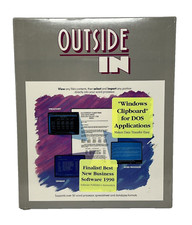 OUTSIDE IN Vintage Business Software for IBM PC Compatibles 5.25" 3.5" Floppy