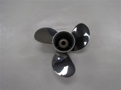 POWER TECH MERUCRY STAINELESS STEEL 3 BLADE PROPELLER 10 PITCH SRA3RSPTN30 BOAT