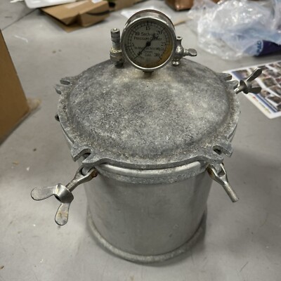 Vintage Sechrist Pressure Cooker The Albert Sechrist Mfg.Co. Denver Colo. READ