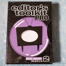 Digital Juice Editor s Toolkit Pro 2 Video Editing Tools Software Backgrounds
