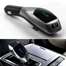 Car Kit Handsfree Wireless Bluetooth FM Transmitter LCD MP3 Player USB Charger