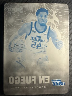 Donovan Mitchell 2022-23 Panini National Treasures Printing Plate 1/1