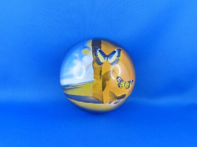 Briefbeschwerer / Paperweight Goebel Artis Orbis - Salvador Dali, Glas Halbkugel