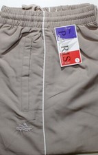 Luftig leicht Jogginghose, Sport,-Trainingshose Beige, Blau, Schwarz & Grau Qmt3