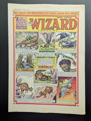 Wizard Comic No 1608, December 8th 1956, D.C. Thomson, Birthday Issue