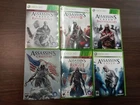 Lot of (6) Xbox 360 Assassin's Creed Games - Excellent Condition