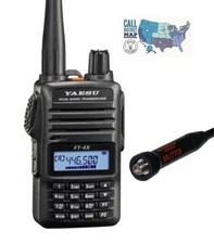 Yaesu FT-4XR Dual Band VHF/UHF HT Transceiver with Diamond SRJ77CA Antenna