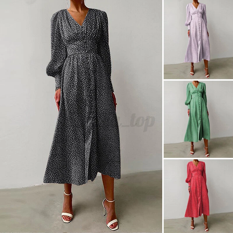 Long pattern dresses cheap