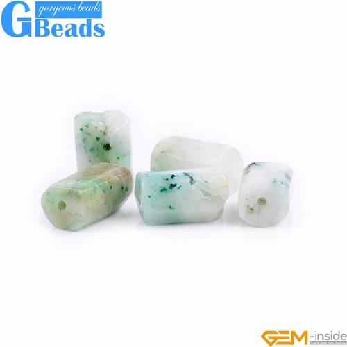 Natural Assorted Gemstone Faceted Tube Column Beads for Jewelry Making 8x12mm - Picture 41 of 192