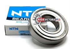 NTN 6207 ZZ CM/5K DEEP GROOVE BALL BEARING METAL SHIELDED 35x72x17mm